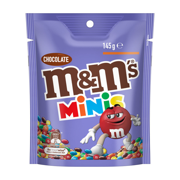 M&Ms Minis Chocolate Snack & Share Bag