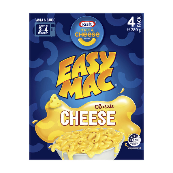 Kraft Easy Mac & Cheese Cheesy Chicken Pasta 280g