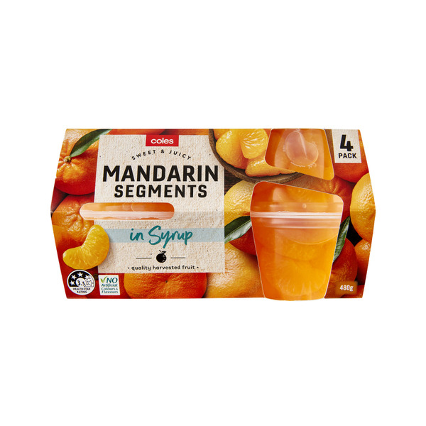 Mandarin Segments in Syrup 4 Pack