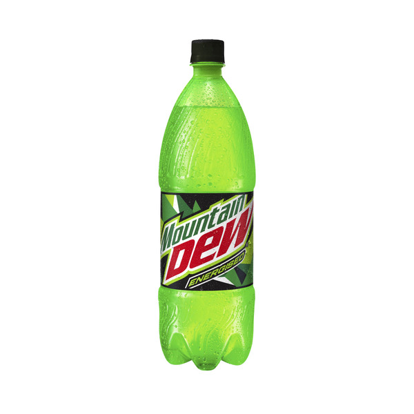 Mountain Dew Caffinated Soft Drink Bottle