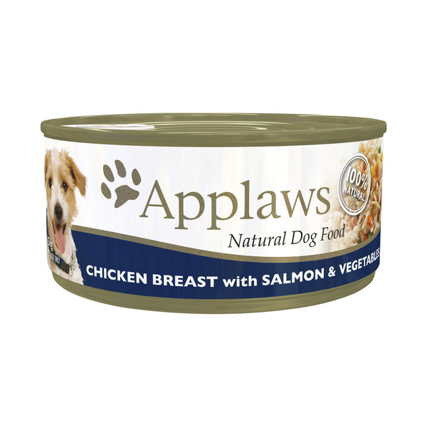 Buy Applaws Chicken Breast With Salmon Vegetables Dog Food 156g