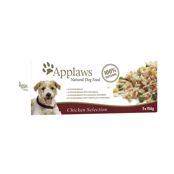 Buy Applaws Chicken Canned Dog Food 156g 5 pack Coles