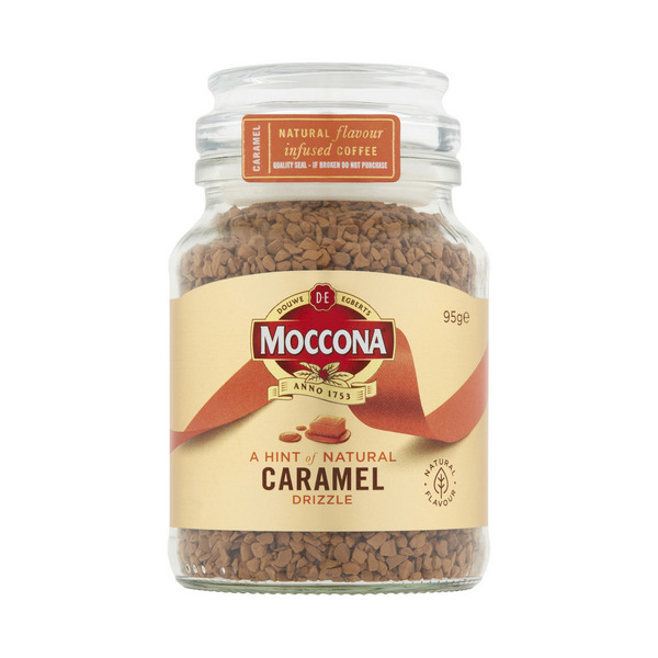 Moccona Caramel Flavor Infused Instant Coffee