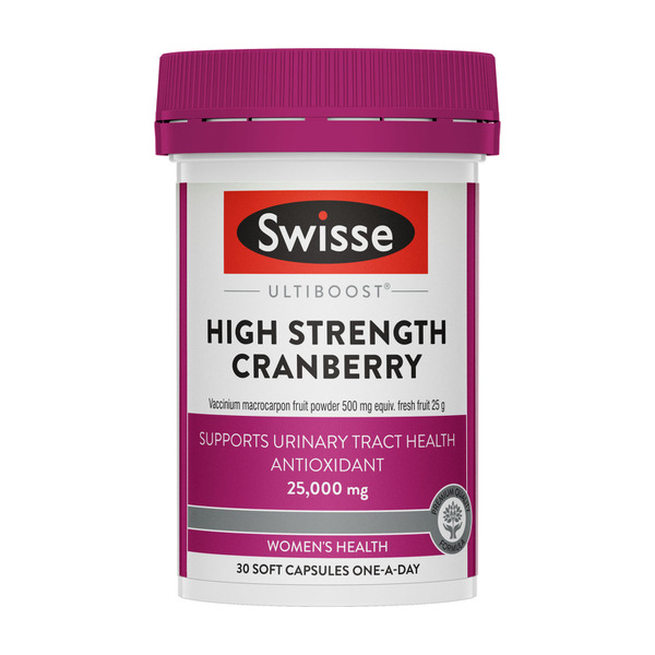 Swisse Ultiboost High Strength Cranberry For Women's Health