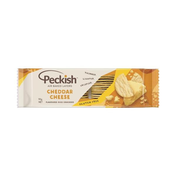 Peckish Rice Crackers Cheese